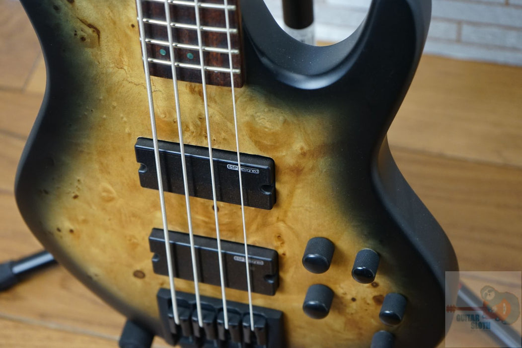 ESP LTD D-4 - Black Natural Burst Satin