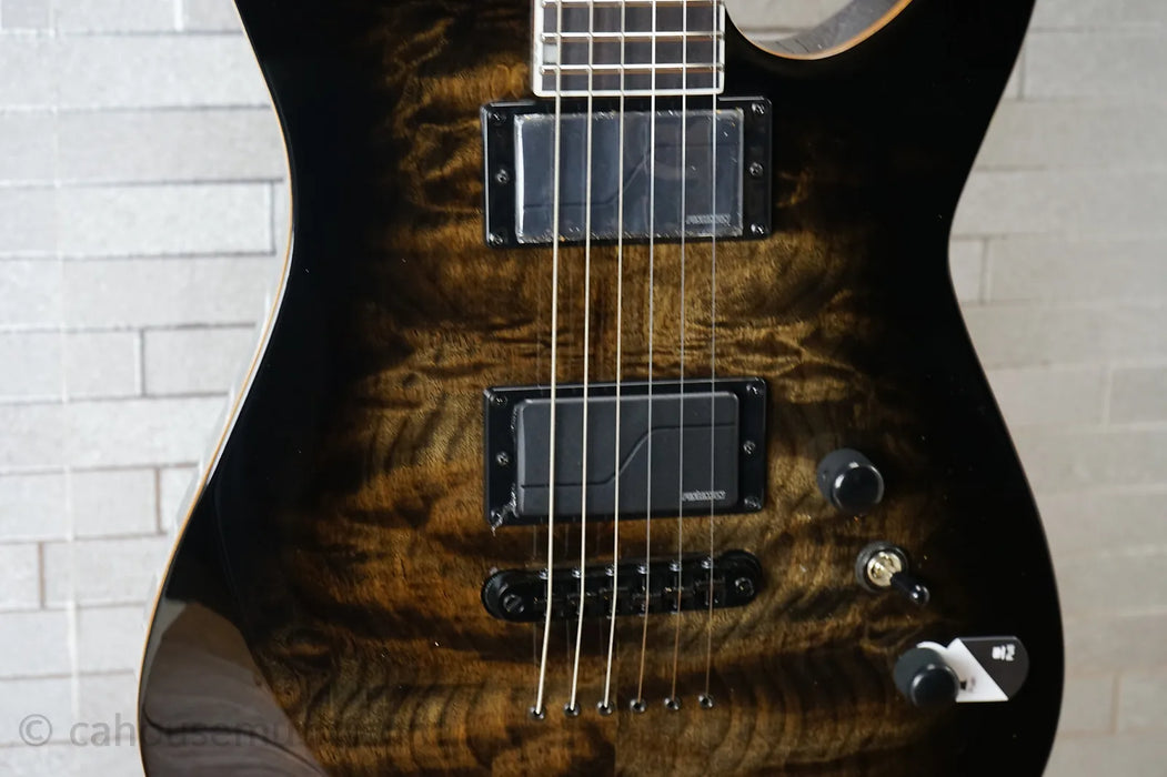 ESP LTD JM-II Josh Middleton Signature - Black Shadow Burst