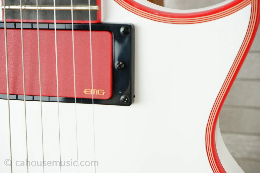 ESP LTD GH-600 EC Gary Holt Signature - Snow White