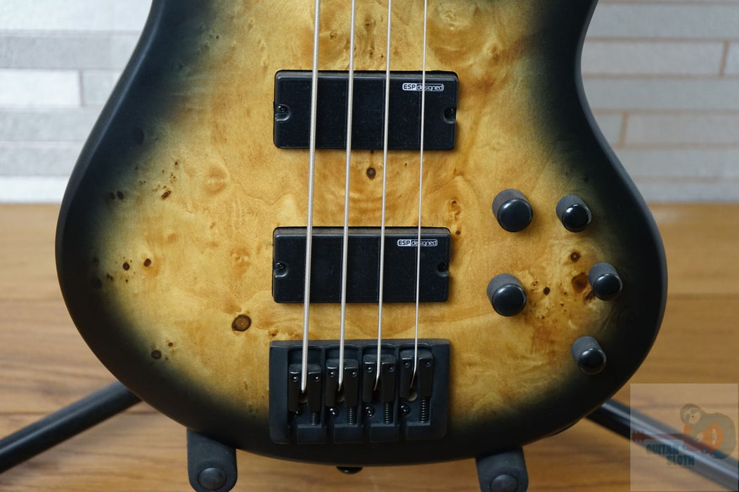 ESP LTD D-4 - Black Natural Burst Satin