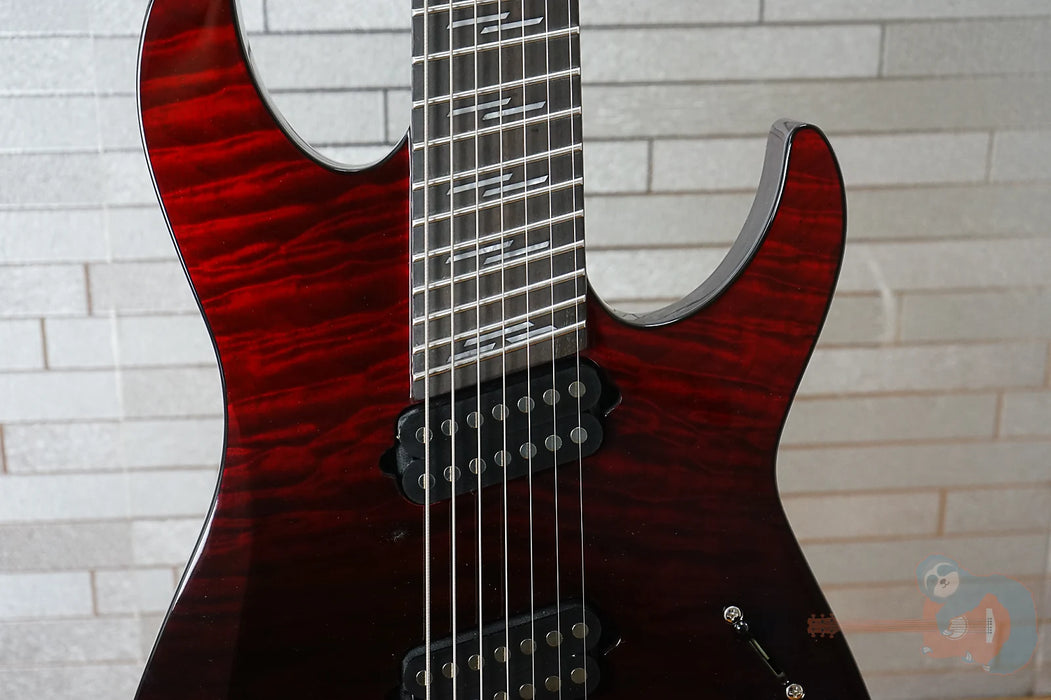 Schecter Reaper-7 Elite Multiscale - Blood Burst