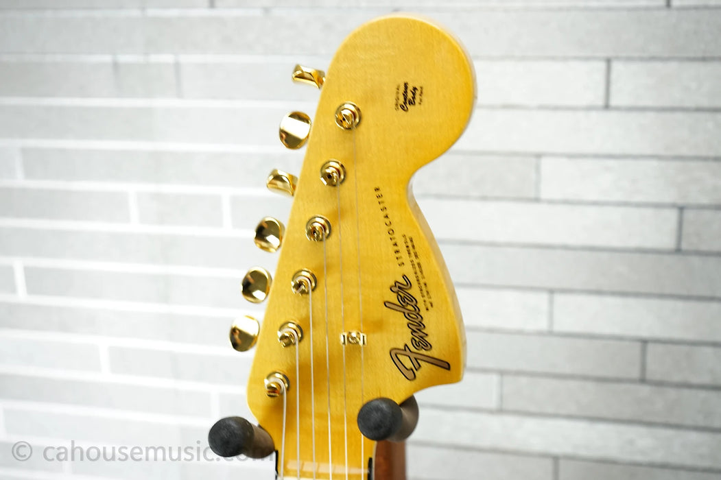 Fender American Custom Stratocaster® NOS, 2A Flame Maple Fingerboard, Honey Blonde