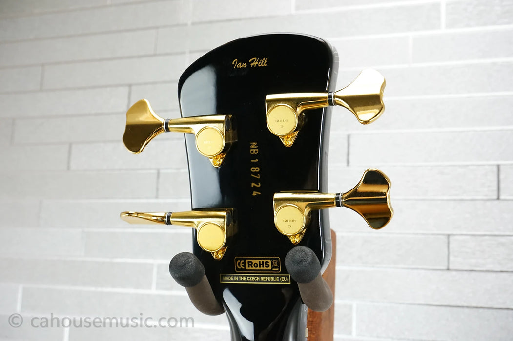 Spector Ian Hill Signature 50th Anniversary Euro 4 LX - Solid Black