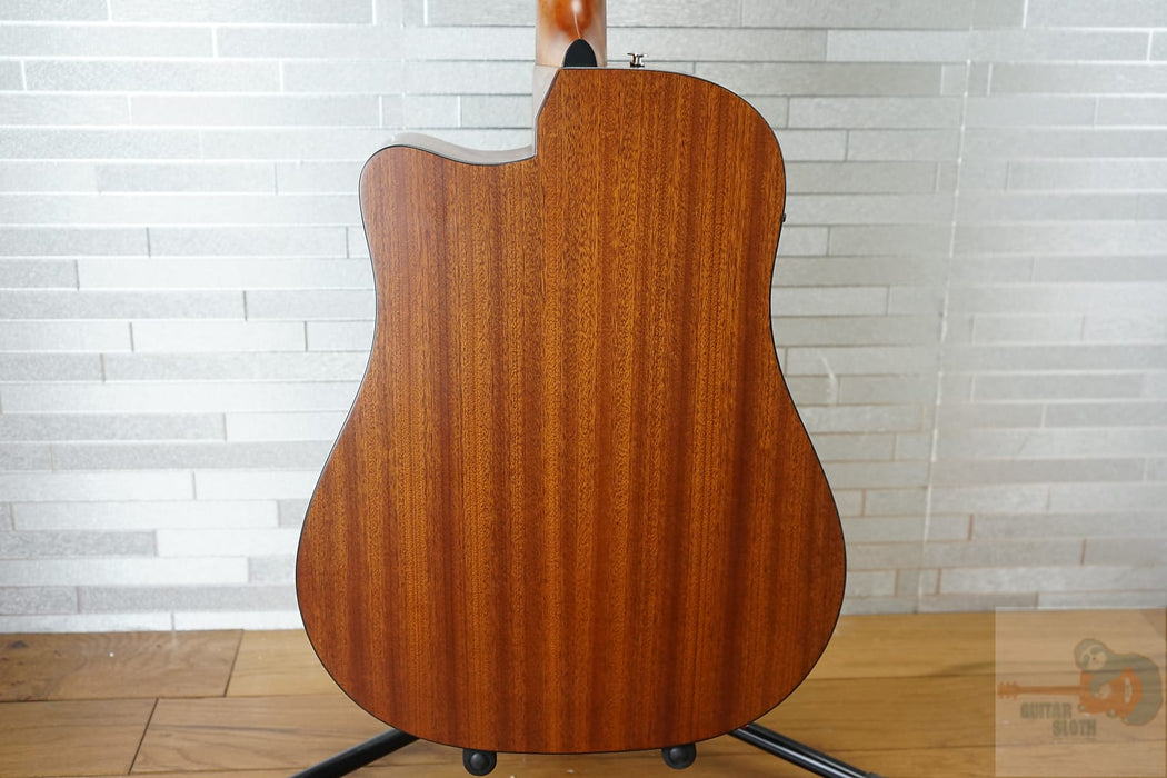 Ibanez AAD50CE-TCB Advanced Acoustic - Transparent Charcoal Burst Low Gloss