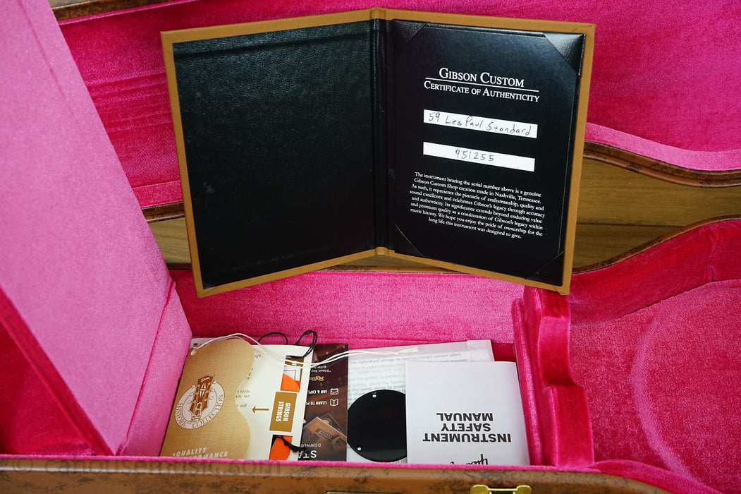 Gibson Custom Shop 1959 Les Paul Standard Reissue VOS - Red Tiger Burst