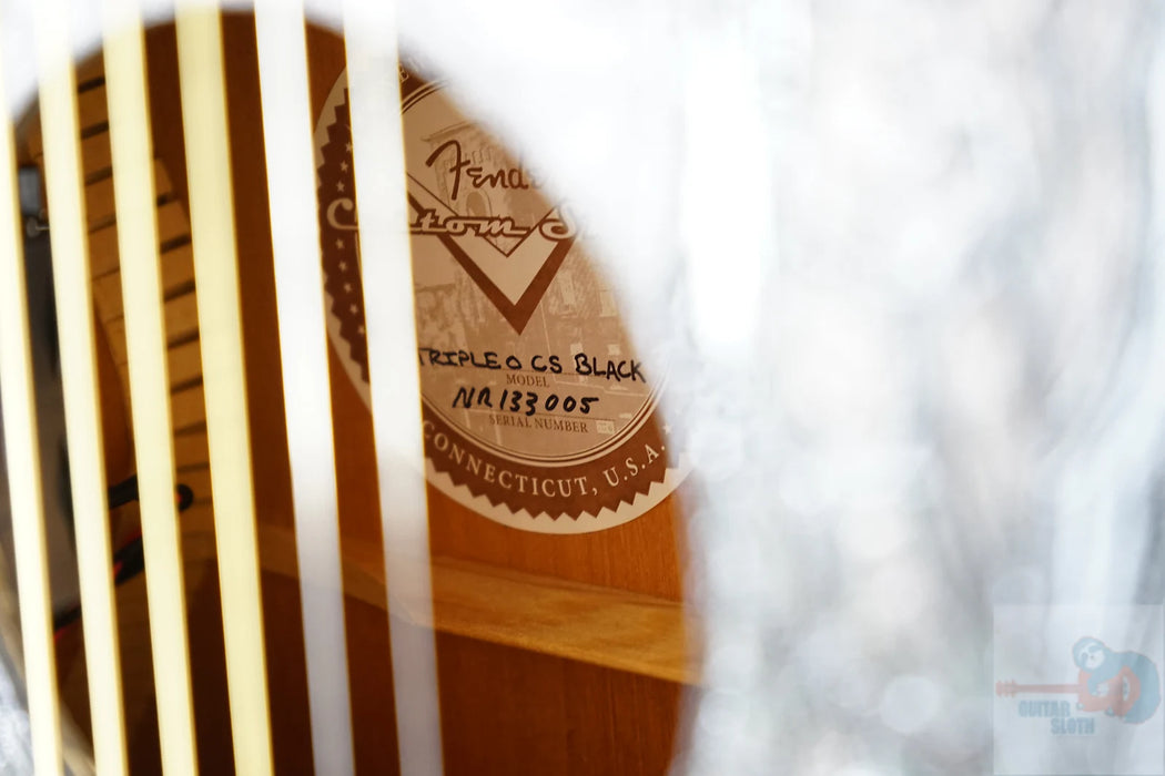 Fender Kangaroo and Alligator Leather Triple O Custom Shop Acoustic Guitar 2014 - Tony Murga Boots