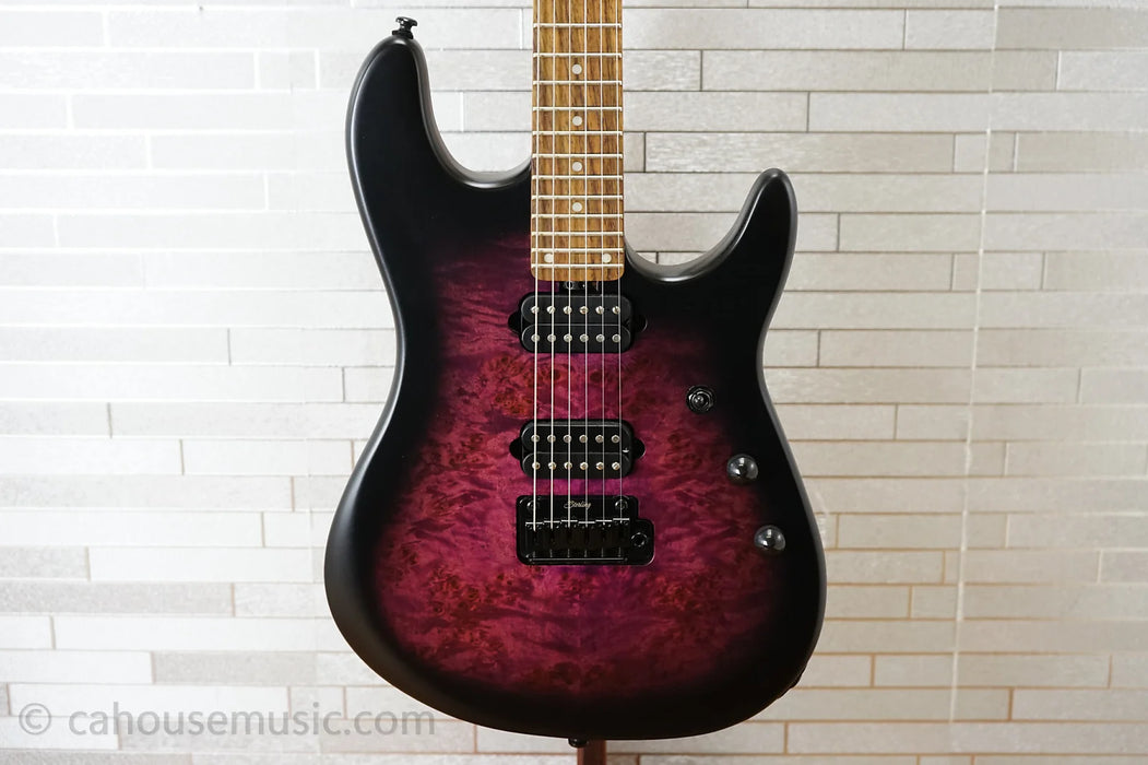 Sterling Jason Richardson Signature Cutlass - Cosmic Purple Burst Satin - With Bag