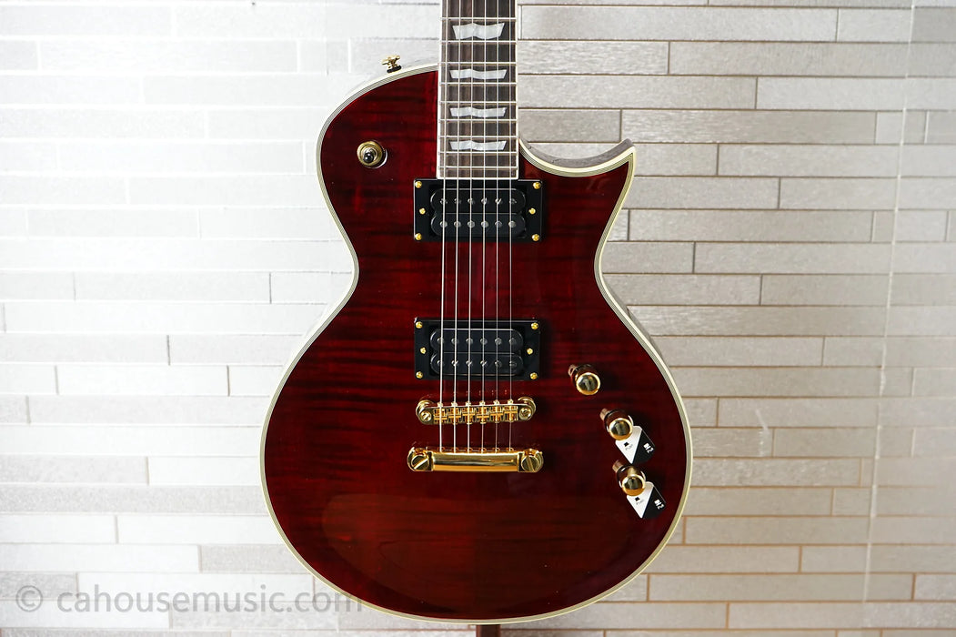 ESP LTD EC-1000T CTM Flamed Maple - See Thru Black Cherry
