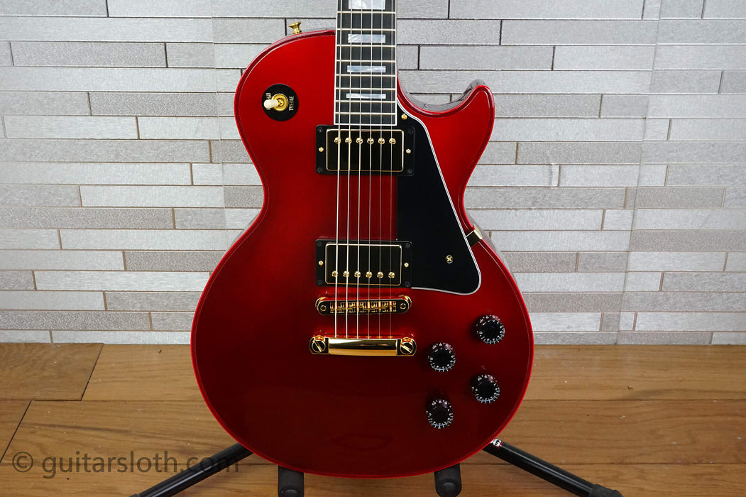 Gibson Special Order Custom Shop Les Paul Custom - Candy Apple Red Widow