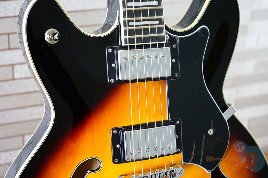 Hagstrom VIK-TSB Viking Semi-Hollow - Tobacco Sunburst