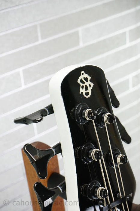 Spector NS Dimension 5 - White Sparkle Gloss