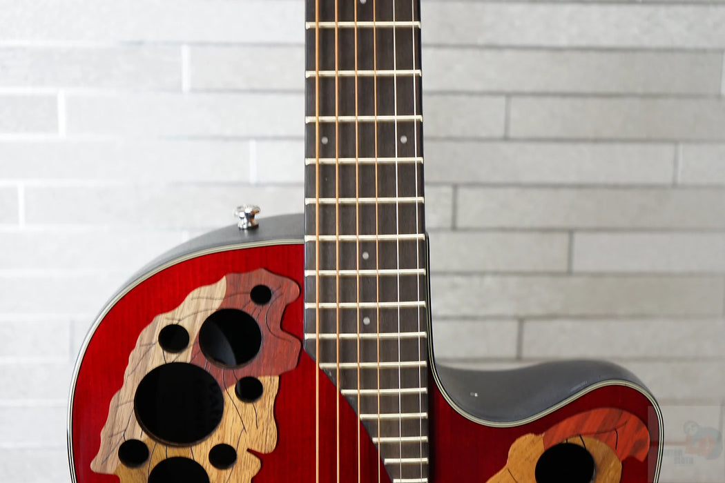 Ovation CE44 Celebrity Elite - Ruby Red