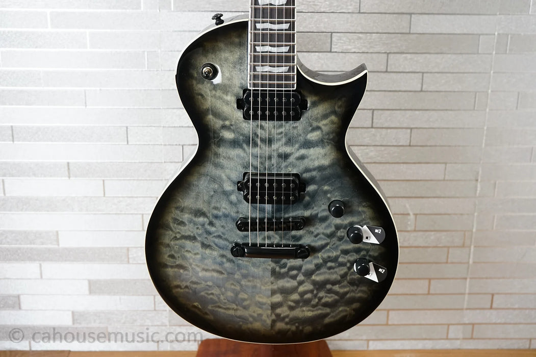 ESP LTD EC-1000T Quilted Maple - Charcoal Burst