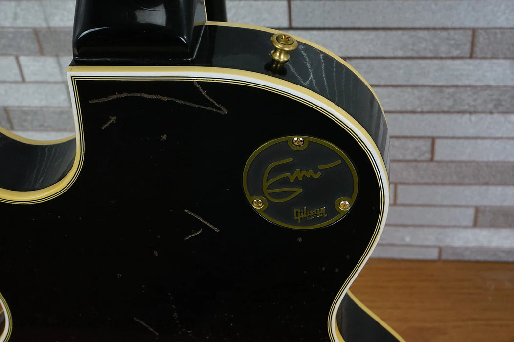 Gibson Custom Shop Murphy Lab Eric Clapton Signature '58 Les Paul Custom Reissue Relic - Ebony