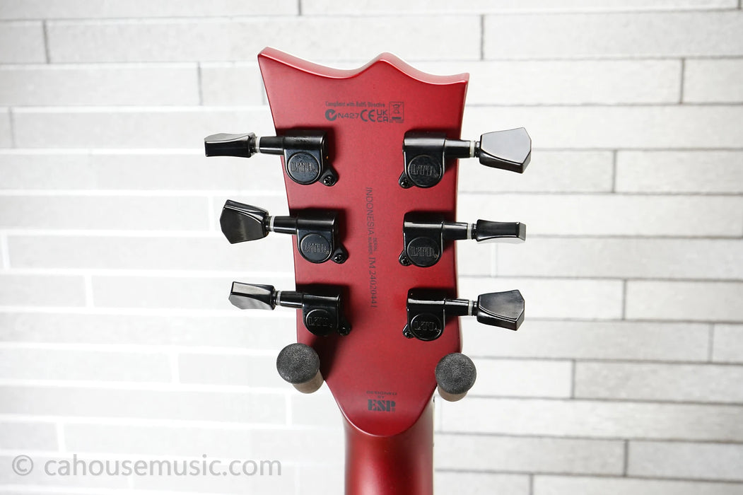 ESP LTD EC-256 - Candy Apple Red Satin