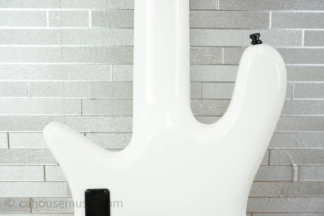 Spector NS Dimension 5 - White Sparkle Gloss