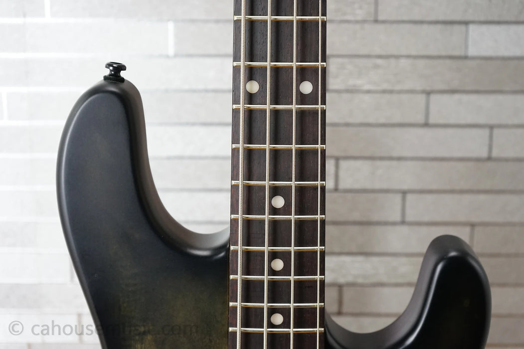 Sterling StingRay Ray34HHPB - Trans Black Satin