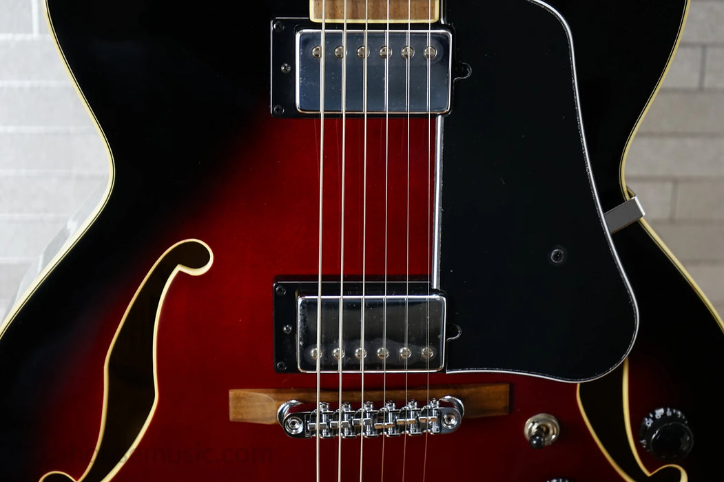 Ibanez AF75-TRS Artcore with Laurel Fretboard - Transparent Red Sunburst