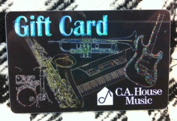 C.A.House Music GIFTCARD15 Giftcard
