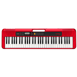 Casio CT-S200RD 61 Piano-style Keys, Red